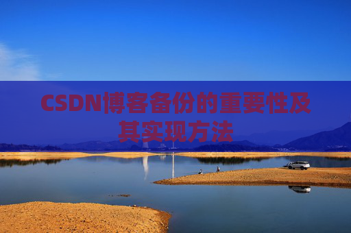 CSDN博客备份的重要性及其实现方法